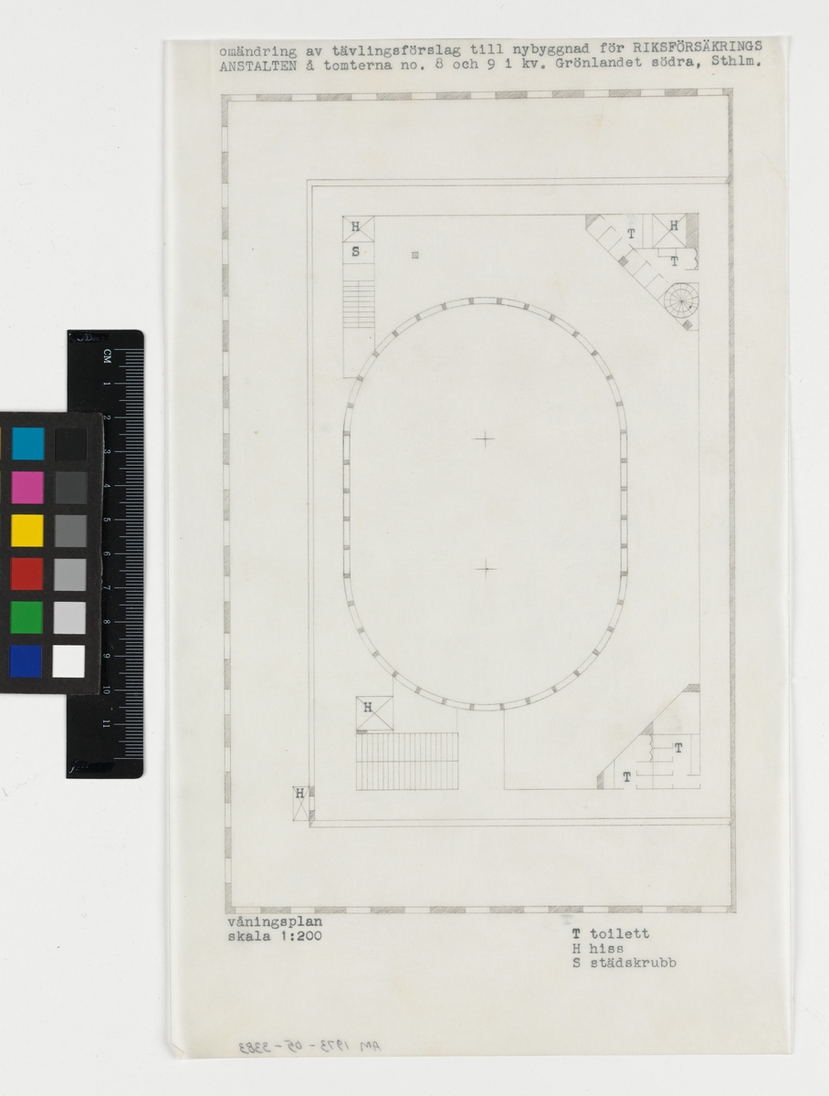 Ritning - ArkDes / DigitaltMuseum