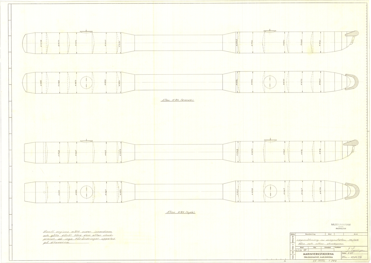 Ritning - Marinmuseum / DigitaltMuseum