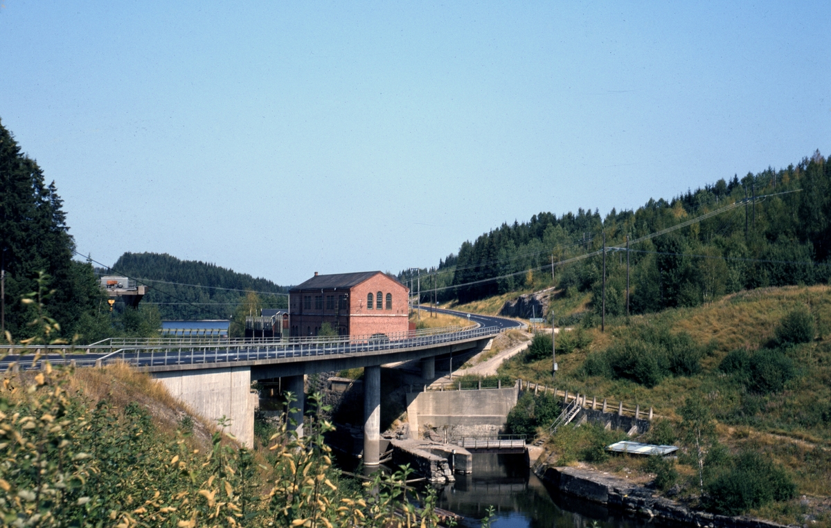 Frykfors kraftstationen  1982.
