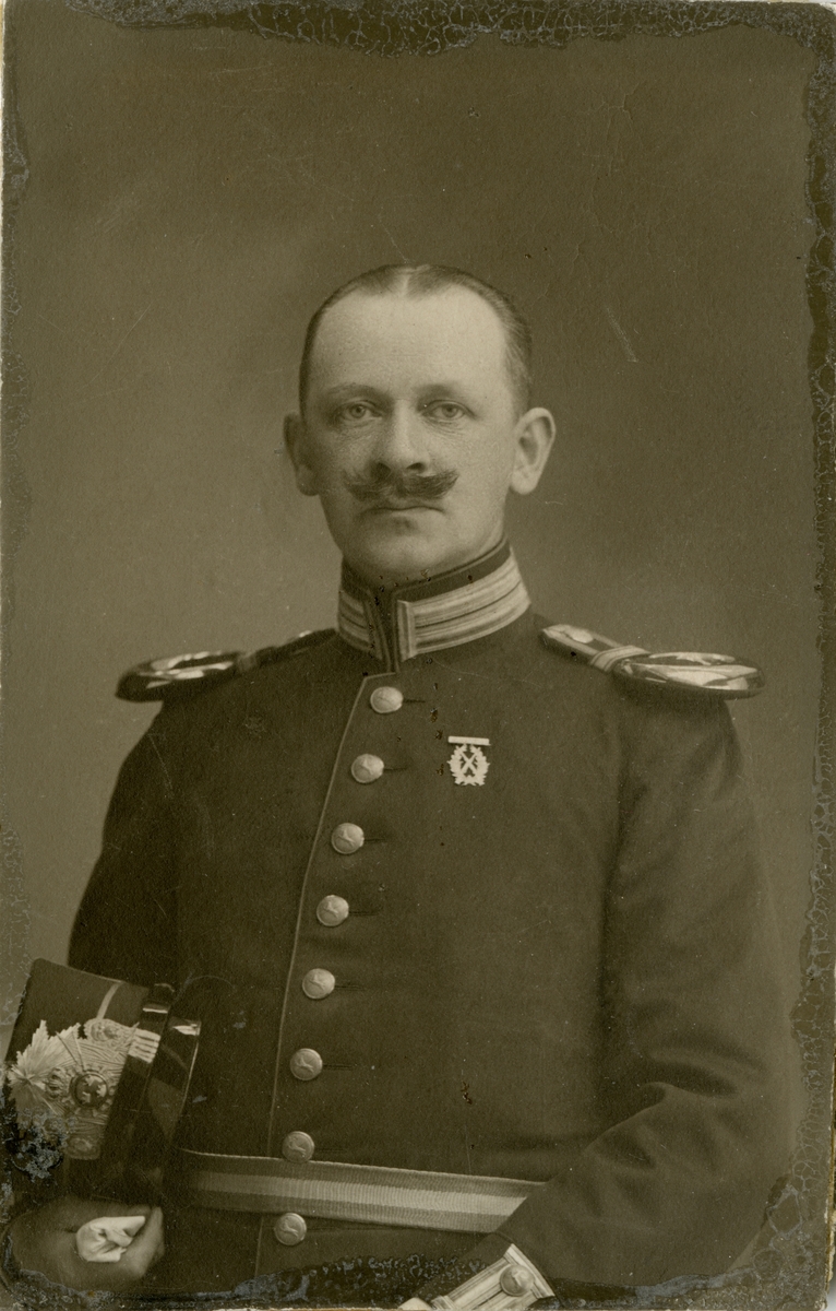 Porträtt av Axel Theodor N:son Willners, musikdirektör vid hälsinge regemente I 14.