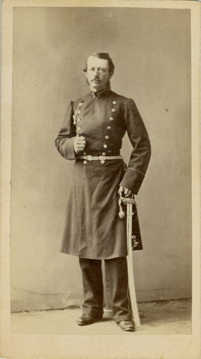 Porträtt av okänd löjtnant.