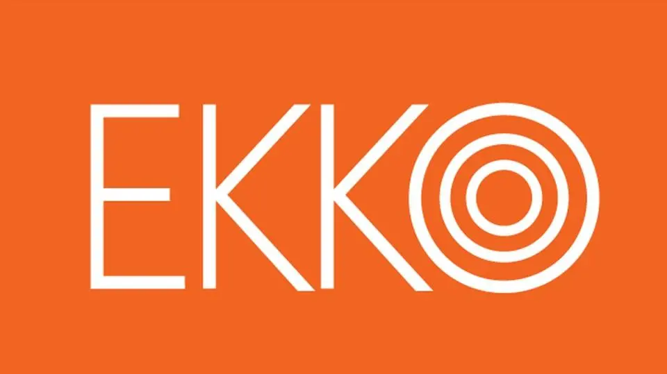 Logoen til programmet "Ekko" på NRK radio.