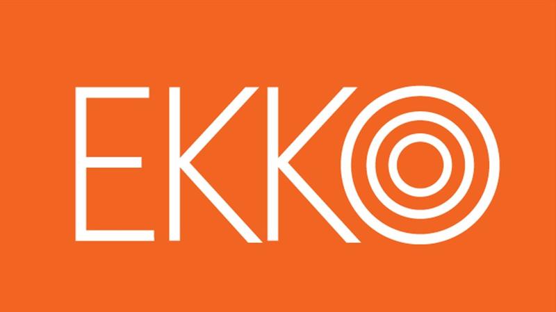 Logoen til programmet "Ekko" på NRK radio.