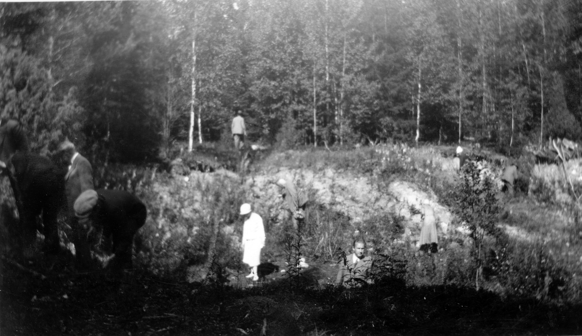 Mårtsbo. Stenåldersboplats, 4 augusti 1930.
