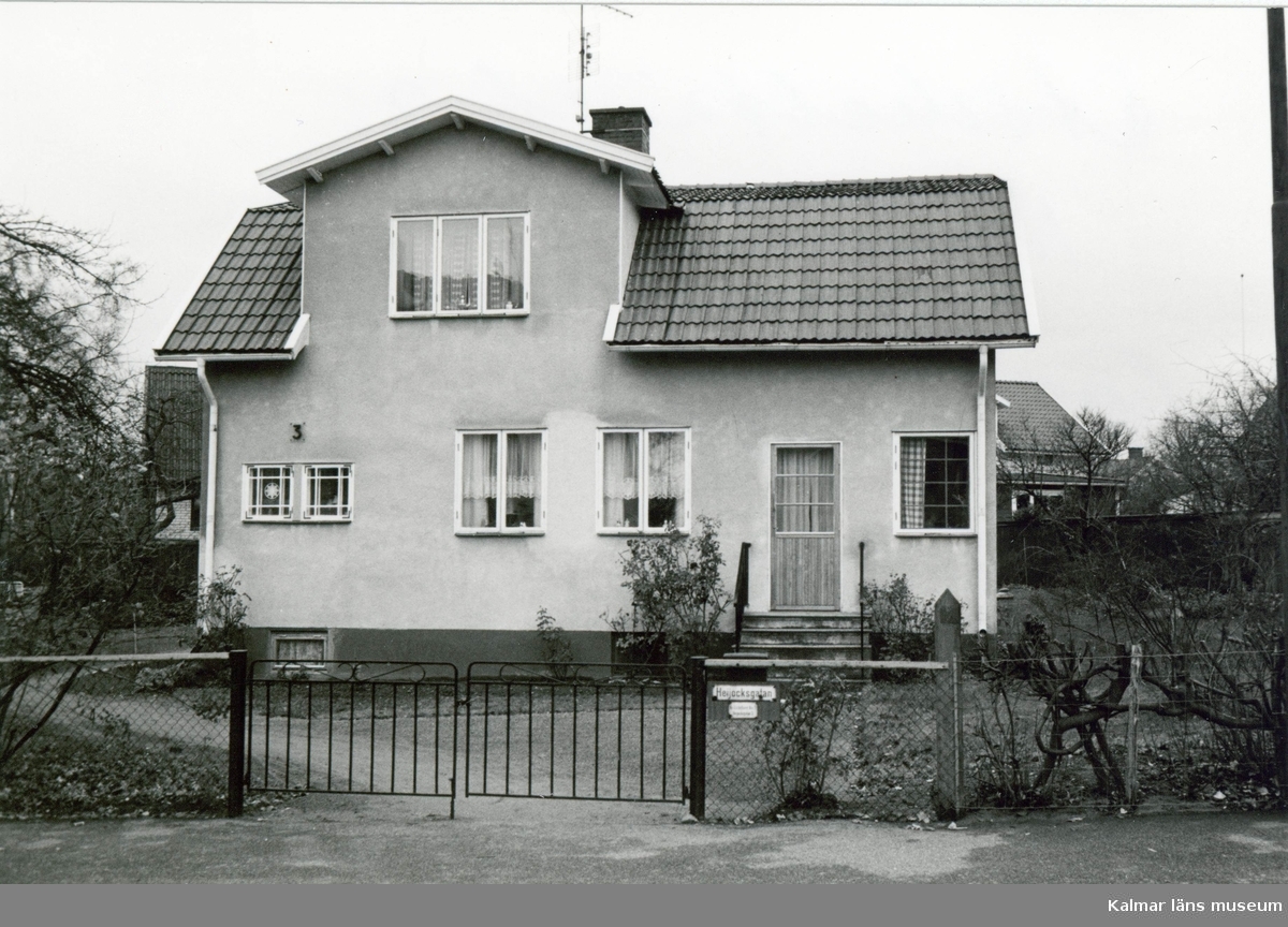 Villa på Heijocksgatan i Kalmar.