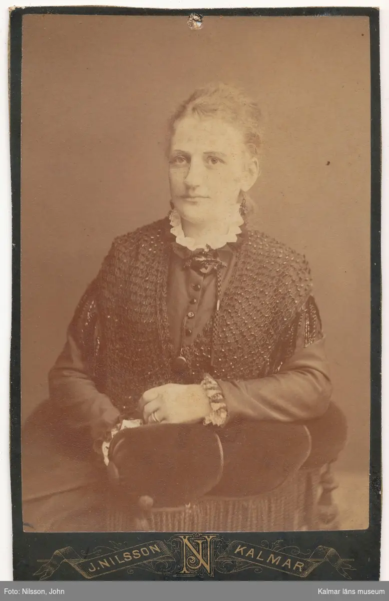 Clara Maria Lindgren från Stockholm, gift Blomgren.