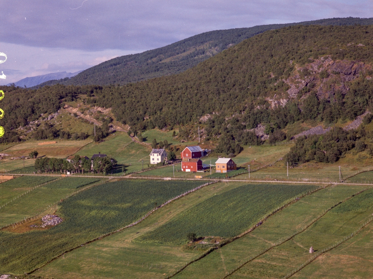 Flyfoto fra Kvæfjord.