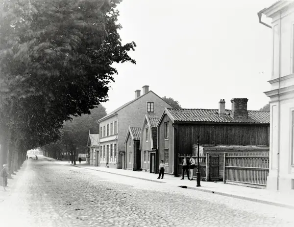 Södra Vägen I Kalmar. - Kalmar Läns Museum / DigitaltMuseum