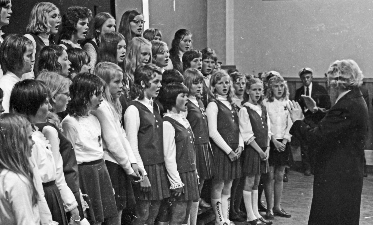 Musikkstevne i Nedstrand - 4/6-1972.