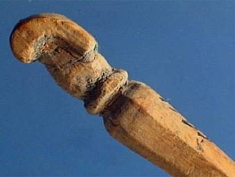 Trästylus med stift