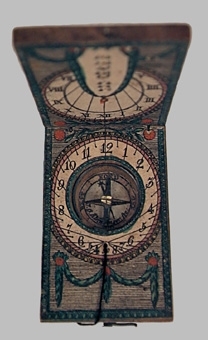 Enl liggare " Kompass fr 1600-talet, tillh kapten Liljegren, g af kapten Hj. v. Hall"