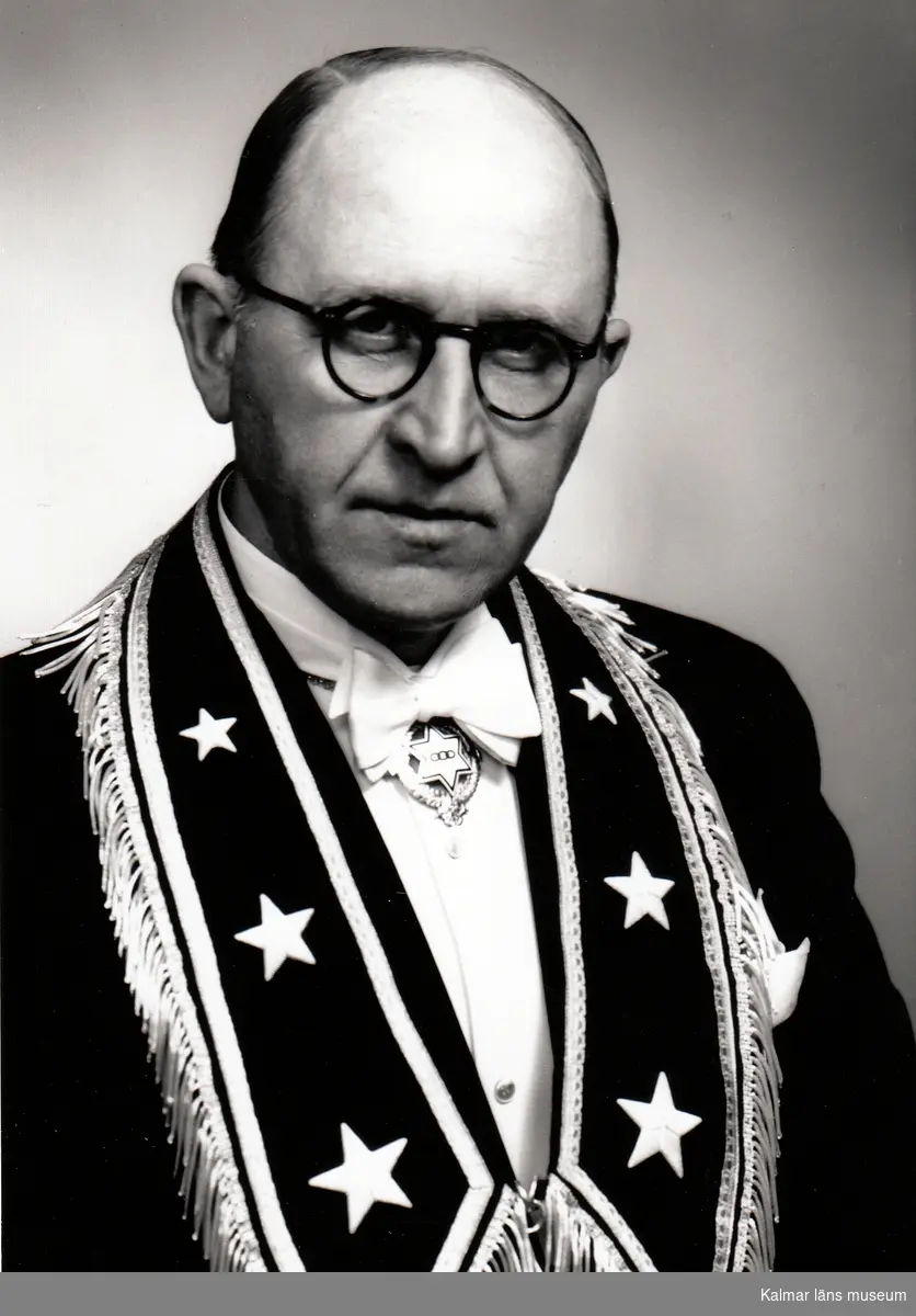 Alvar Sjöberg, bankdirektör, Skånska Banken.
Foto 1949-02-15