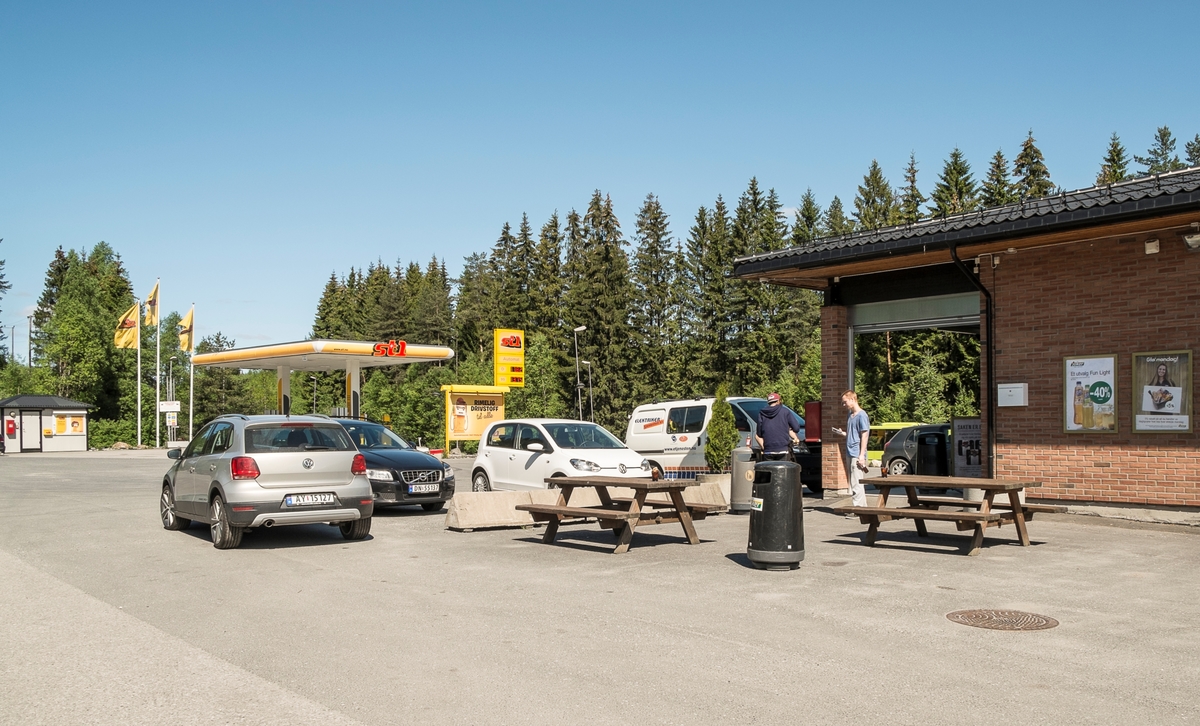 St1 bensinstasjon Regnbueveien Langhus Ski