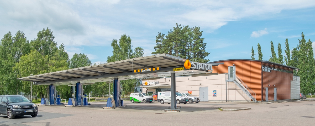 Statoil bensinstasjon Fritjof Nansensvei Gardermoen Ullensaker