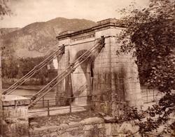 Bakke bro over Siraelva i Vest-Agder i 1944