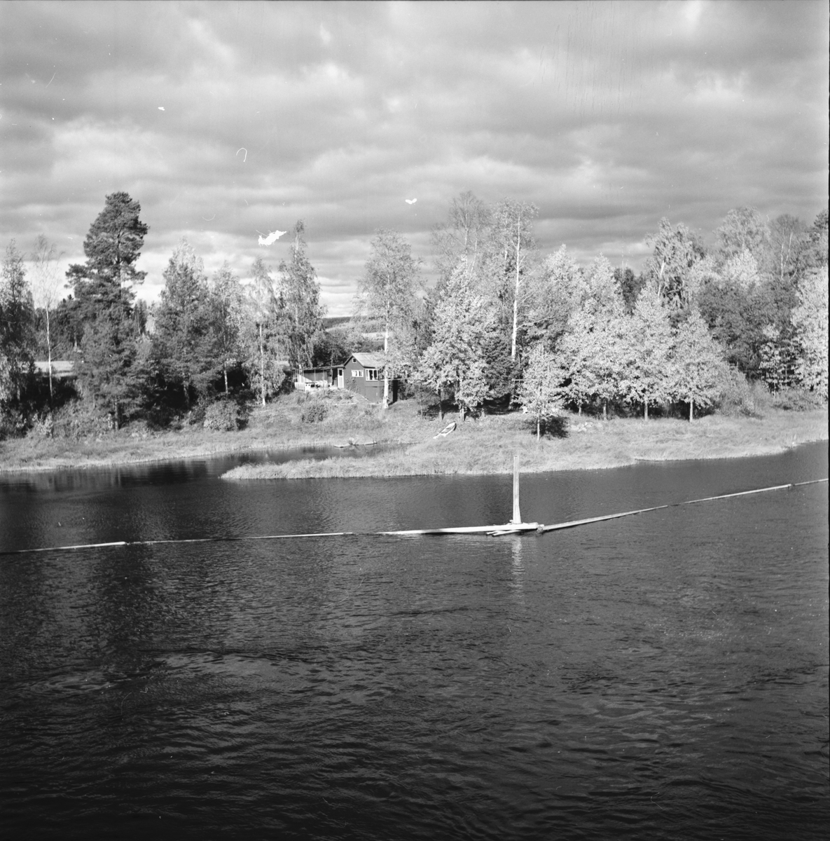 Ljusnan o Voxnan,
vid Bollnäs,
6 Okt 1965