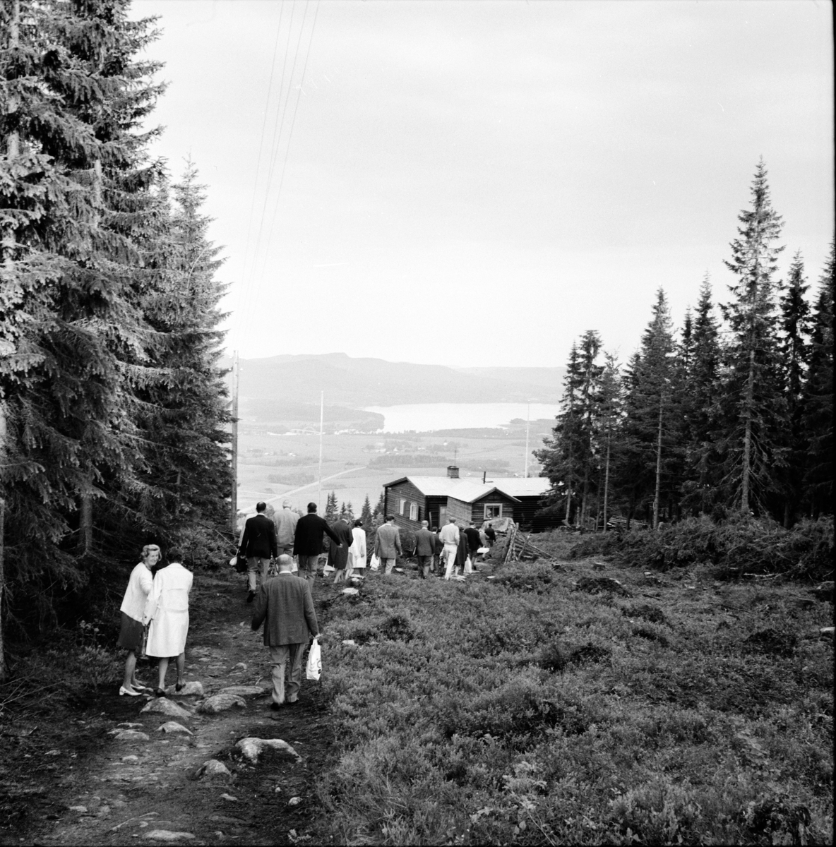 Arbrå,
Lions på åsberget,
Juni 1969