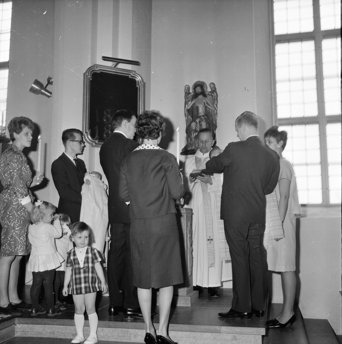 Dop i Bollnäs kyrka.
10/4-1966