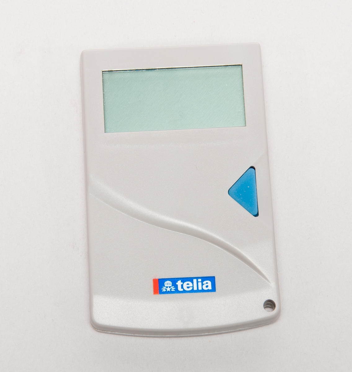 Telefonkortsläsare i förpackning. Märkt "Telia"

Typ R010200 nr 9503