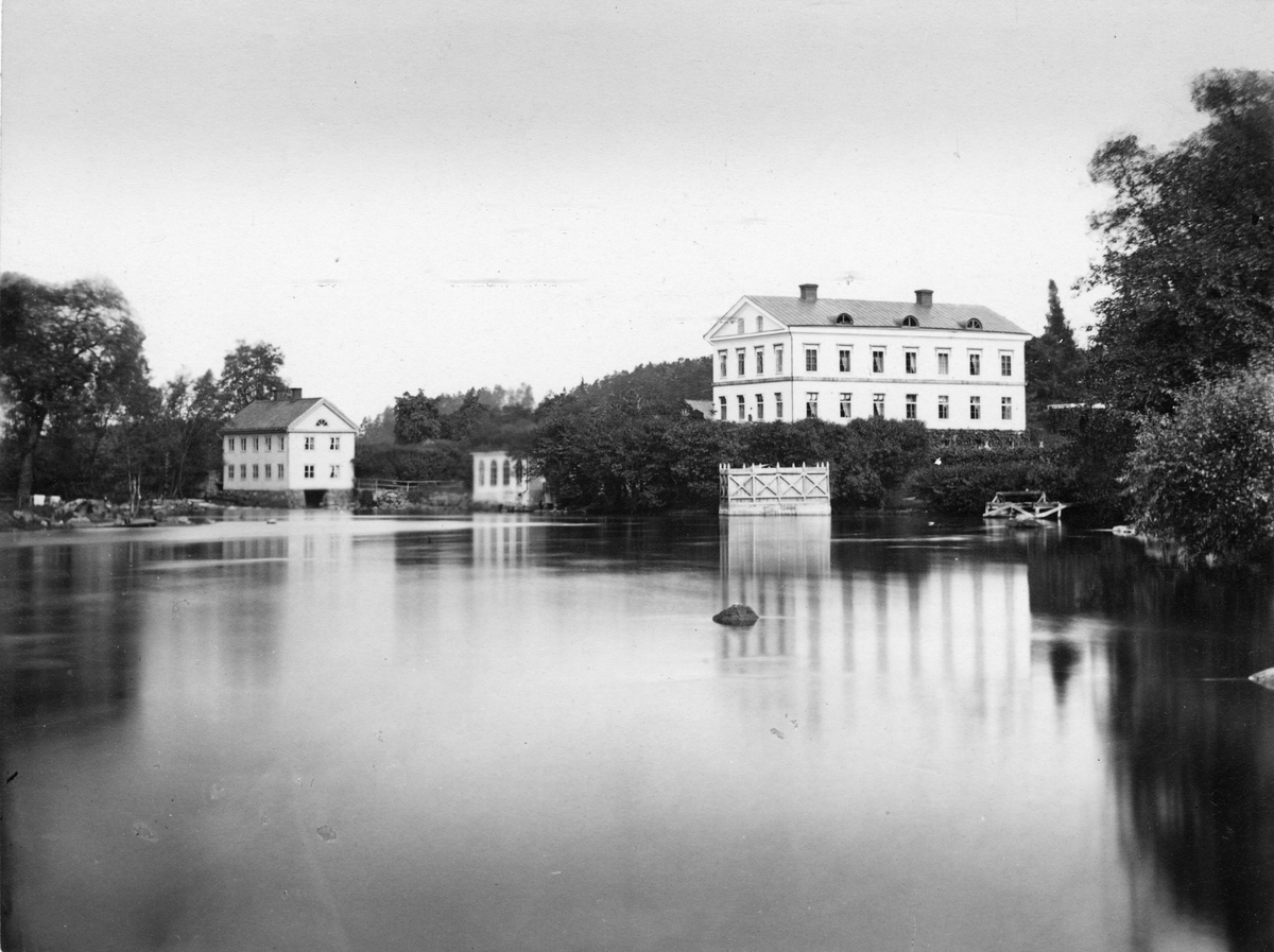 Ramnäs Bruk, Västmanland, 1886.