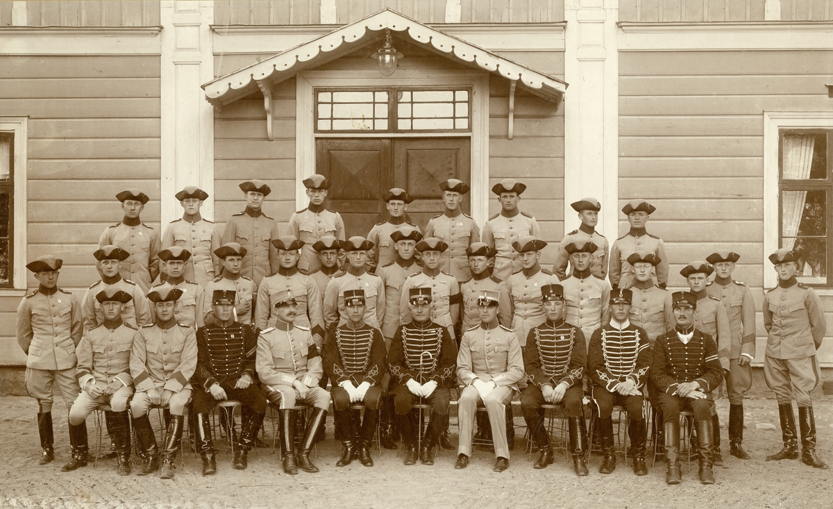Kavalleriets aspirantskola, Ränneslätt 1913-1914.