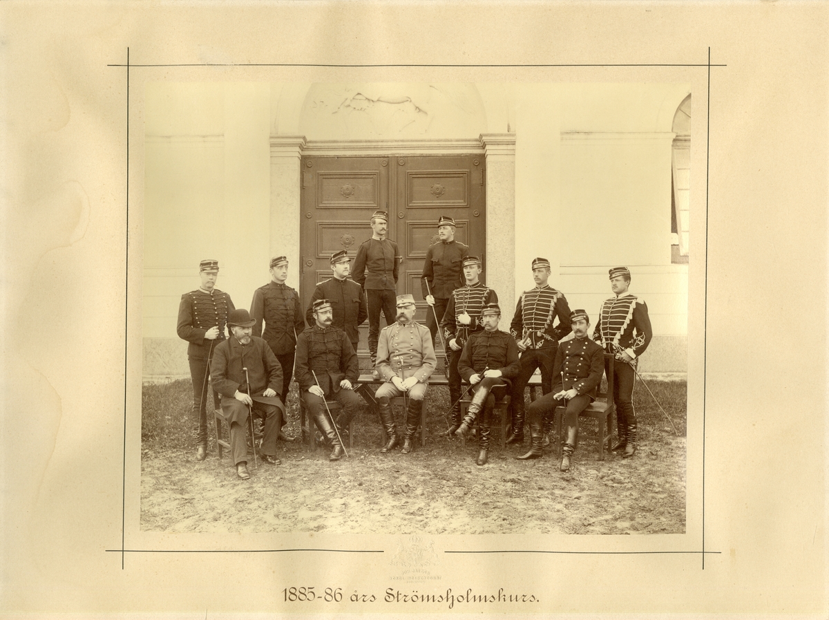 1885-86 års Strömsholmskurs.