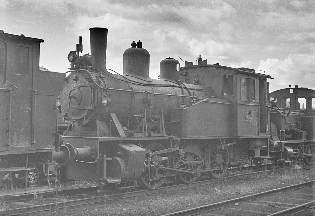 Damplokomotiv type 23b nr. 440 i Lodalen i Oslo.
