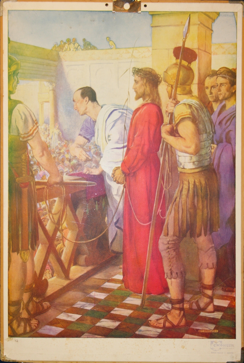 Jesus og Pontius Pilatus.