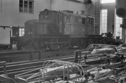 Utrangert elektrisk lokomotiv type El 1 nr. 2049 på Sundland