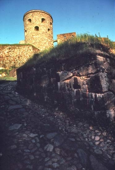Bild nr. 1155-1163. Forntid, nutid och medeltid.
Några karakteristika bohusbilder. Bohus Fästning.
