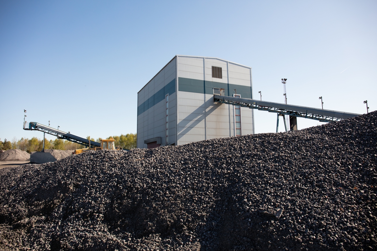 Vargön Alloys AB. Anrikningsverk för slagg - Vänersborgs museum ...