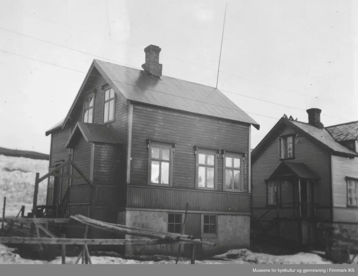 Honningsvåg. Sigurd Jørgensen's bolighus. 1938.