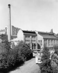Knud Graah & Co. A/S Tekstilfabrikk. Juli 1955