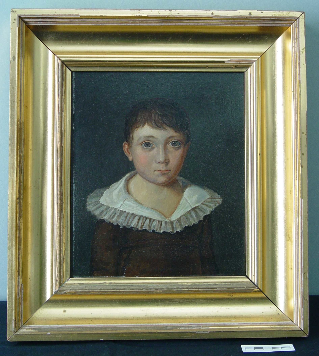 Forestiller Bernt Olaus Anker ( født 1809, død 1881 ) som 5 årig gutt.