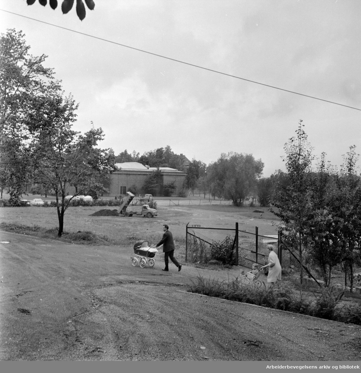 Frognerparken. September 1963