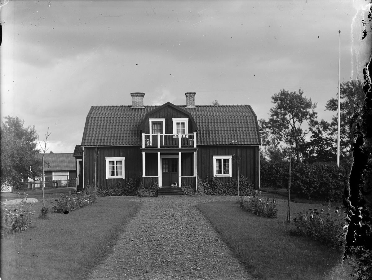 Faringe prästgård, Faringe socken, Uppland 1932