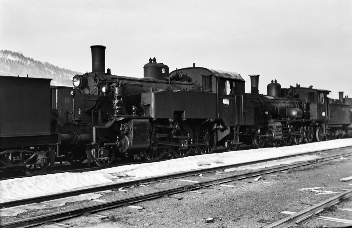 Hensatt damplokomotiv type 32a nr. 289 i Lodalen i Oslo.