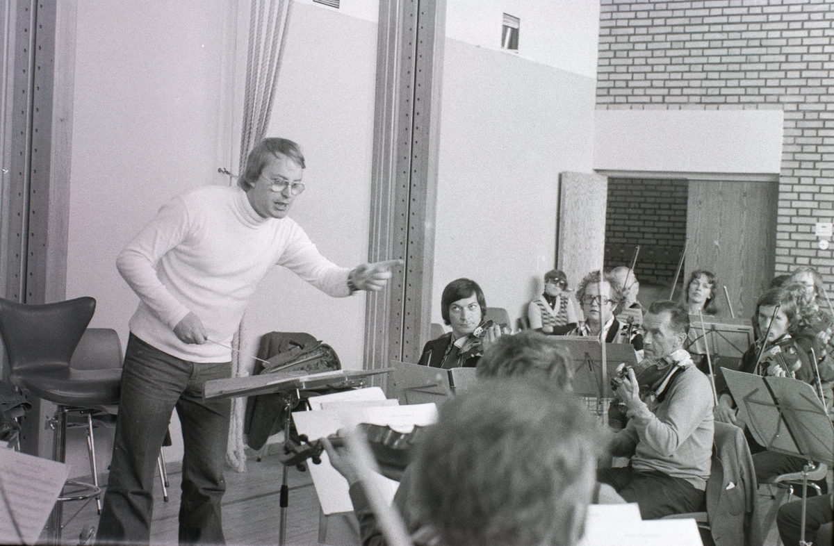 Det nordnorske symfoniorkester under festspillene i 1976.