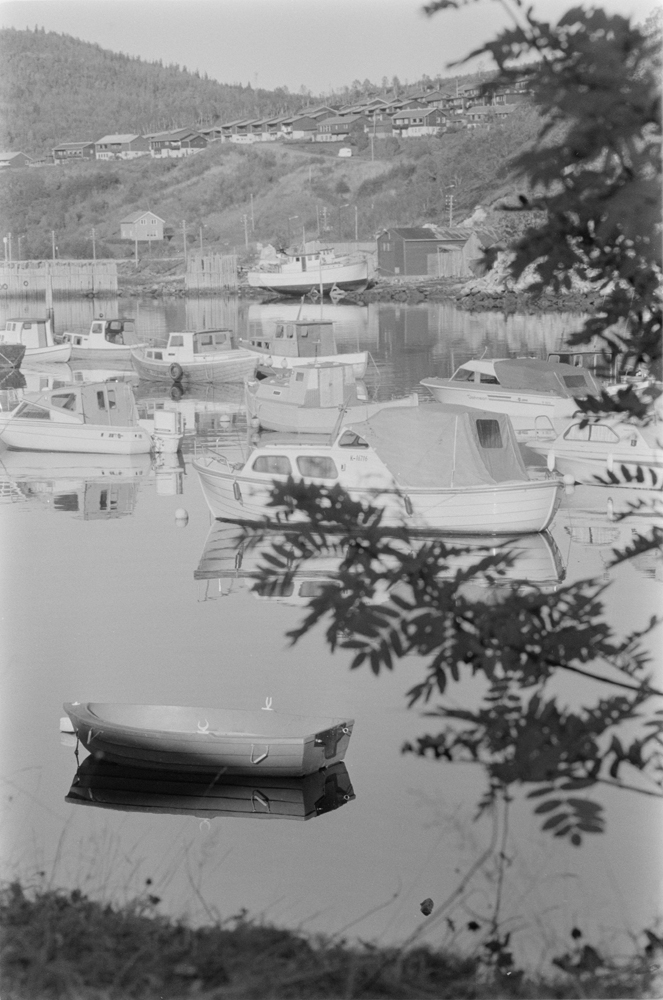 Småbåthavna i Mosjøen 1979.