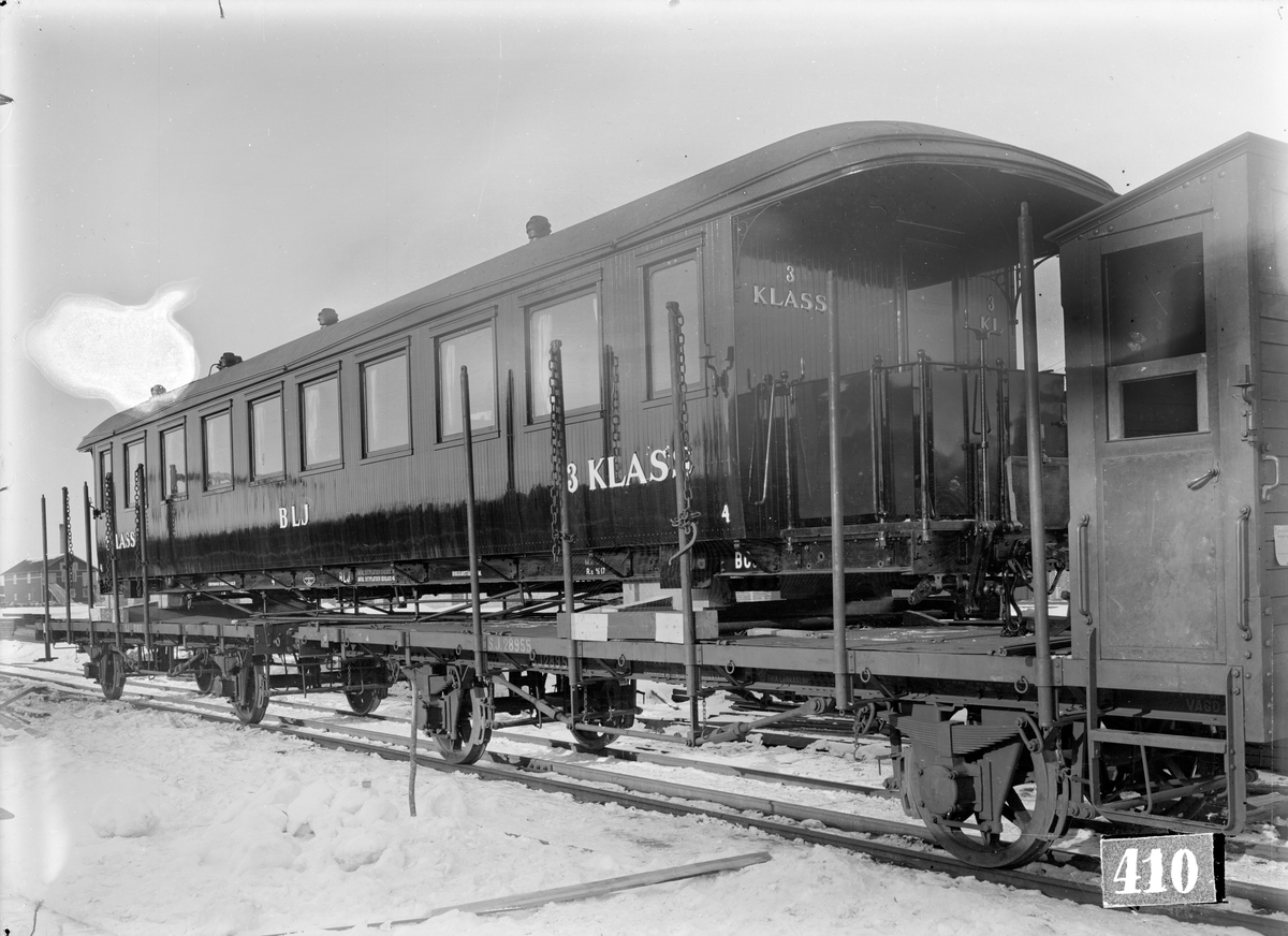 Byvalla - Långshyttans Järnväg, BLJ BCo 4. Vagn byggd i Linköping 1917.