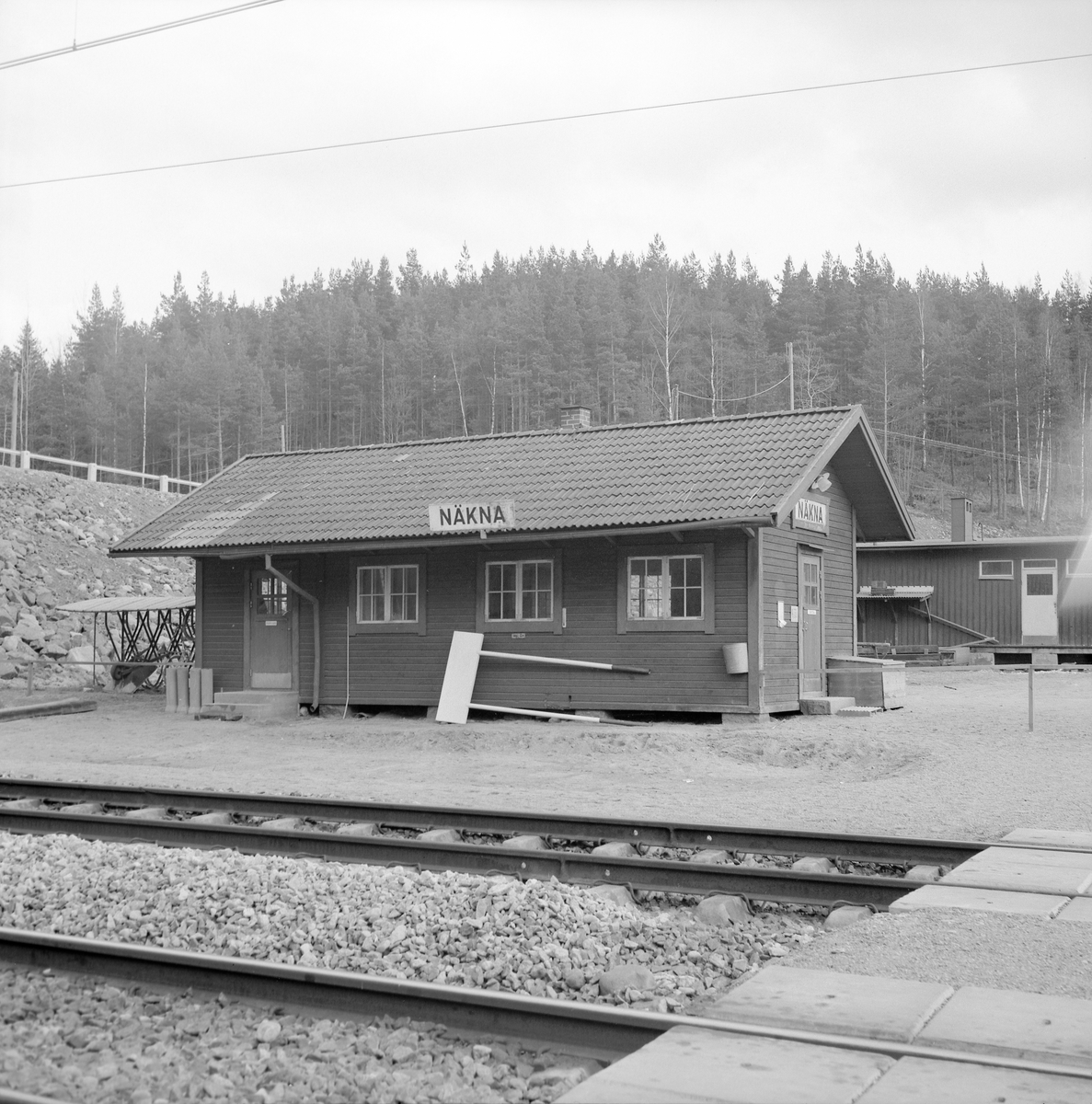 Näkna hållplats, Katerineholm-Åby.