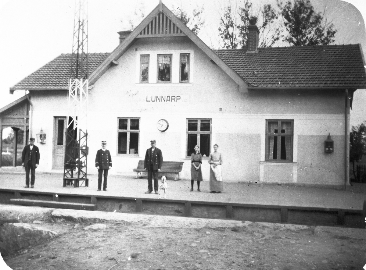 Simrishamn - Tomelilla Järnväg, CTJ,  Lunnarp station.