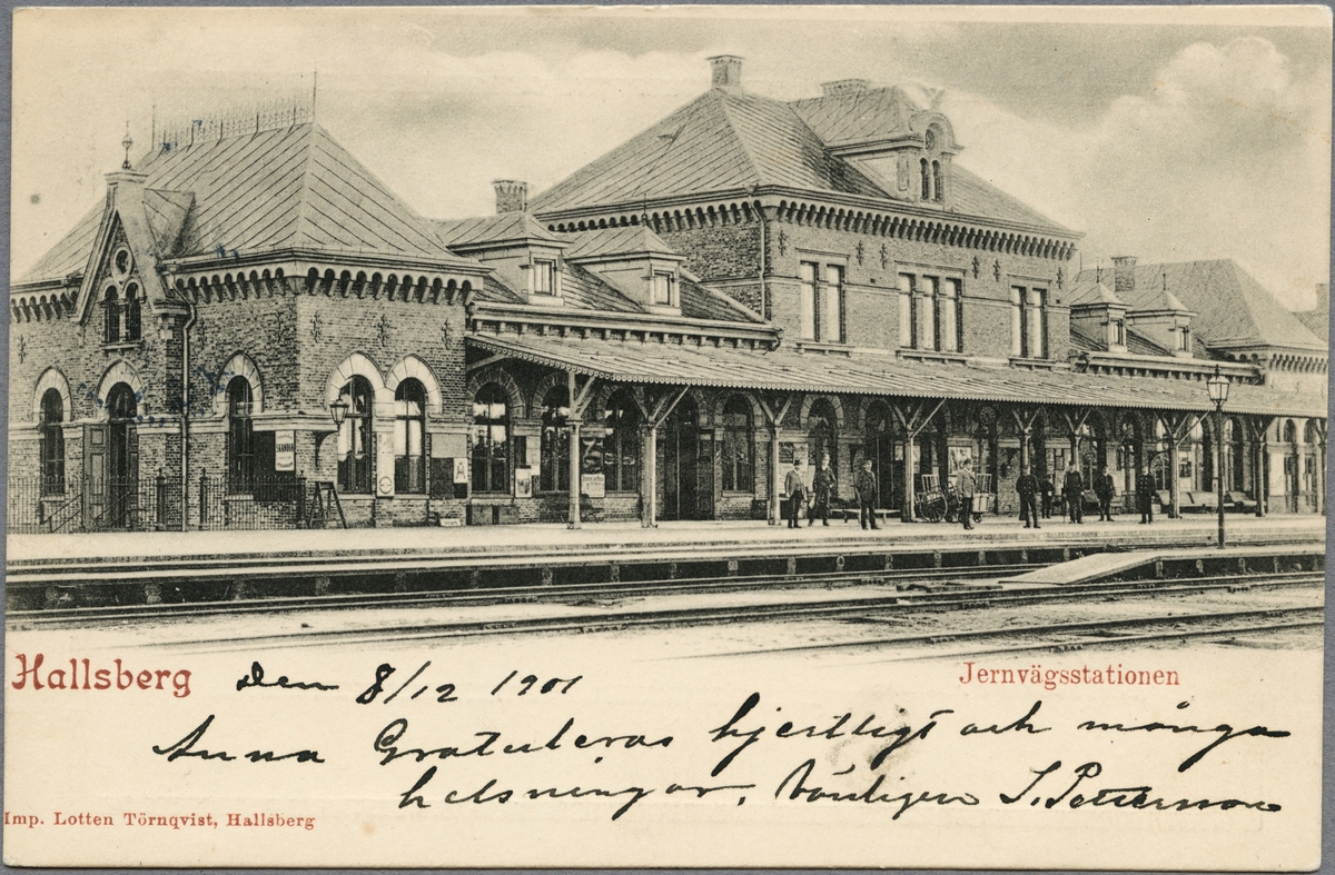 Hallsberg station.