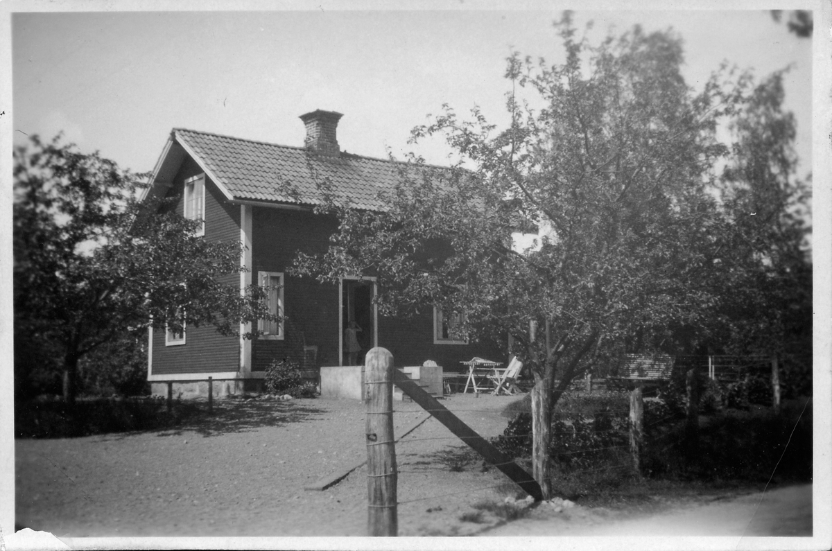 Dalsjö hållplats på linjen Spångenäs - Vimmerby.