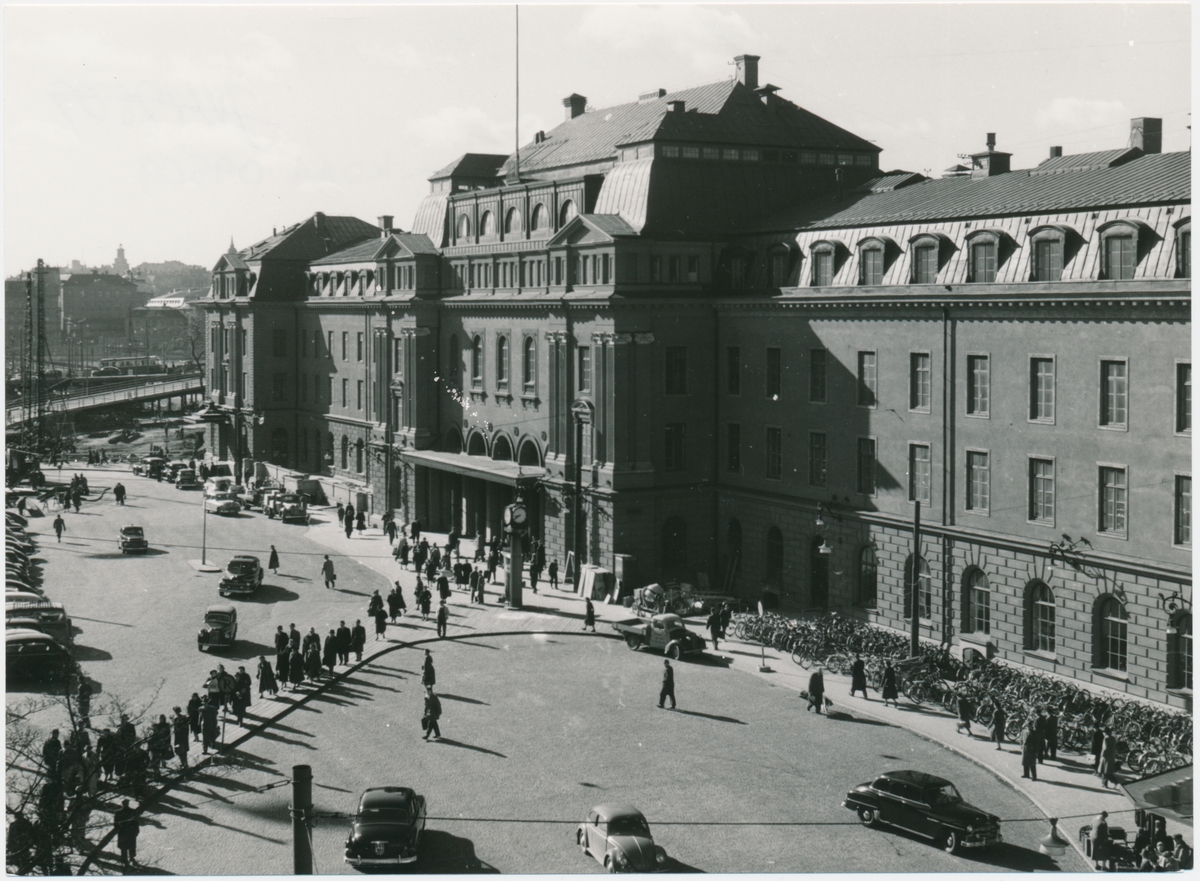 Stockholms Centralstation. - Järnvägsmuseet / DigitaltMuseum