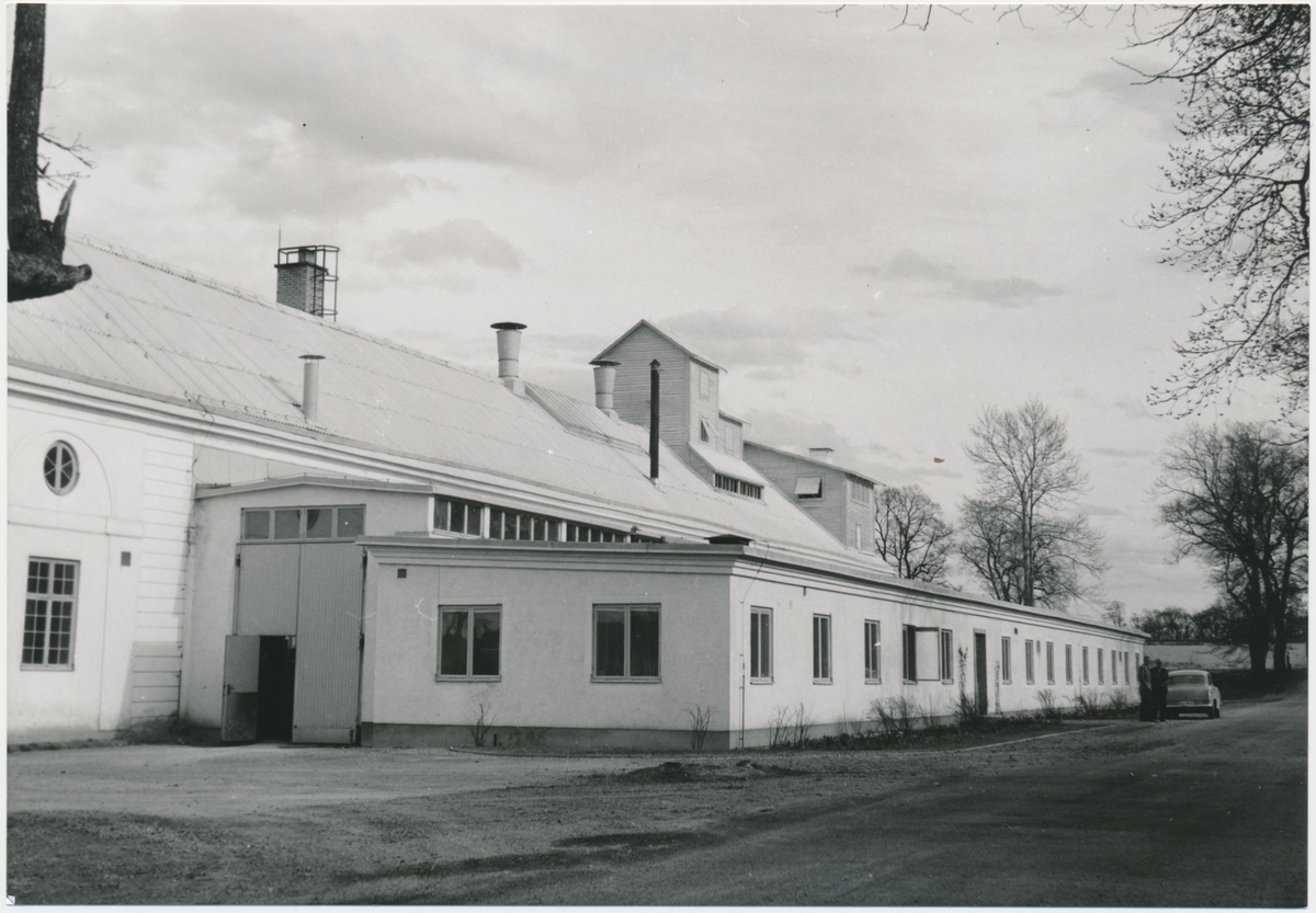 Sveriges enda zinkvittfabrik Rånäs bruk AB, maj 1956.