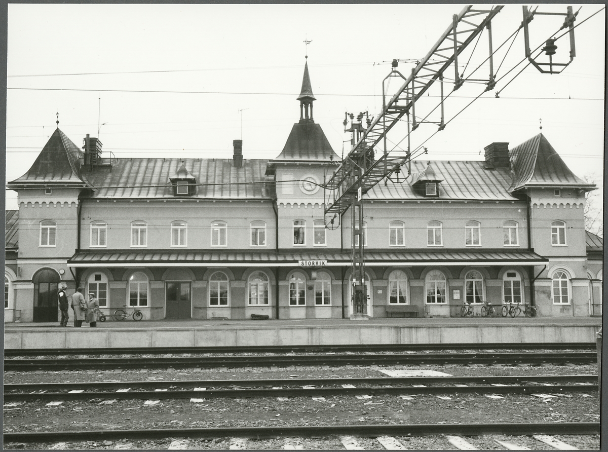 Stationshuset i Storvik.