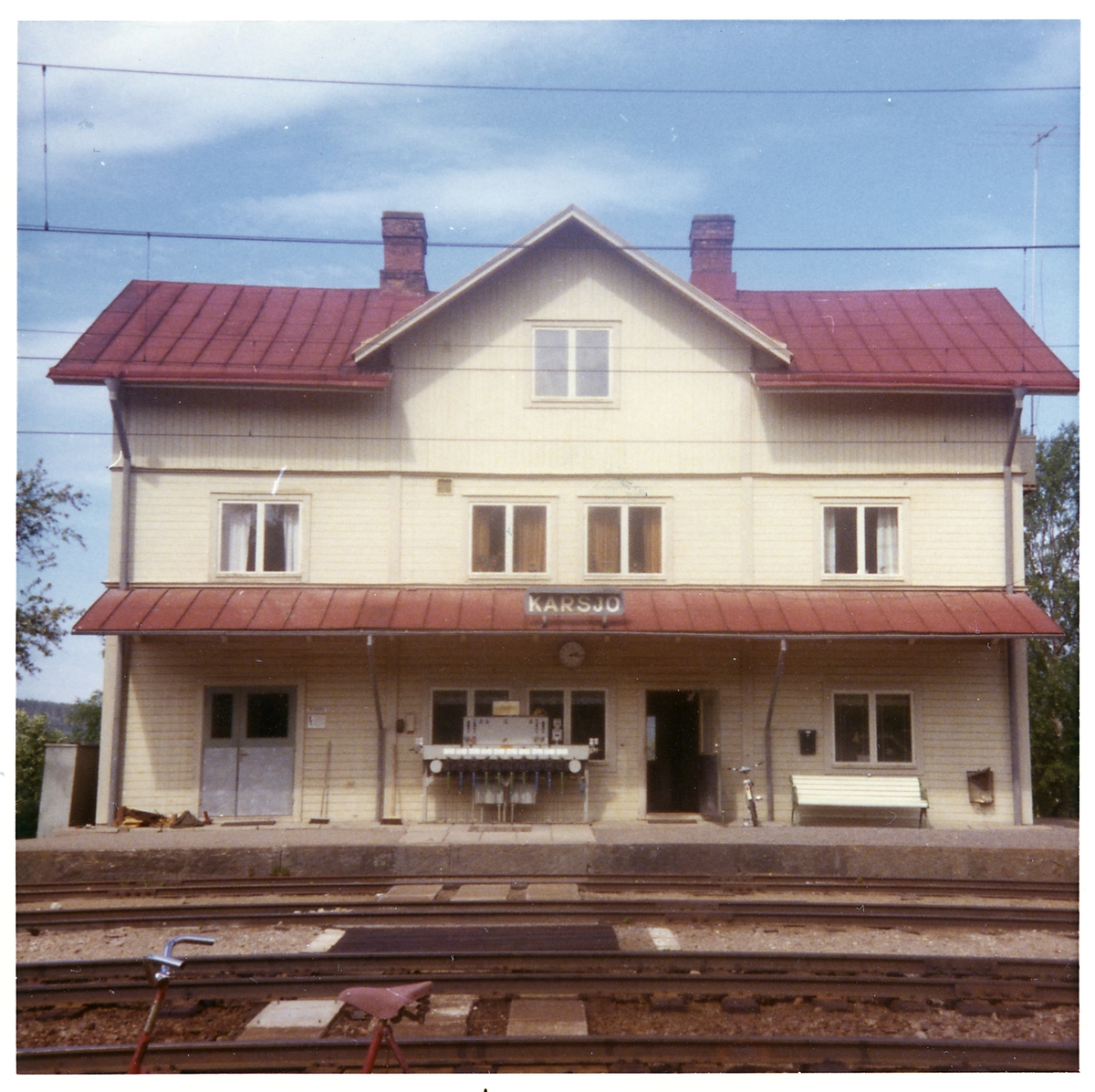 Karsjö station.