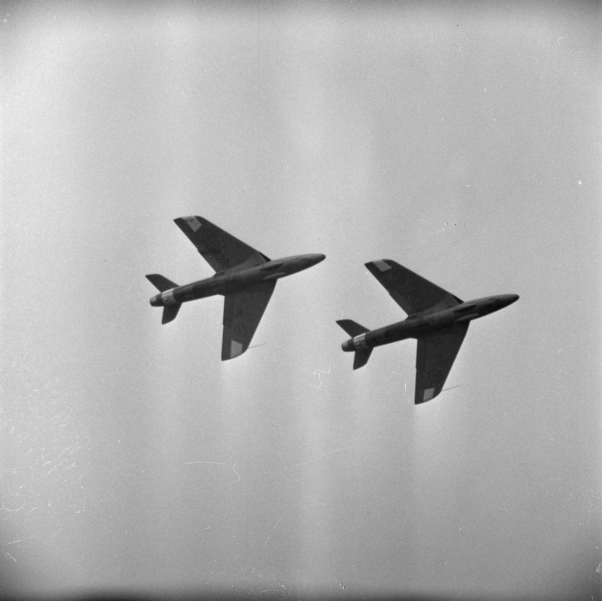 Flygdagen. J 34 från F 18 Tullinge.
1 september 1958.