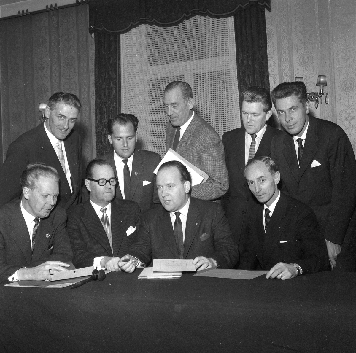 Örebros VM-kommitté.
21 oktober 1958.